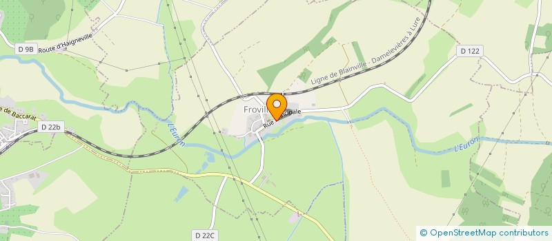 localisation de l'entreprise ASS FONCIERE DE REMEMBREMENT à FROVILLE