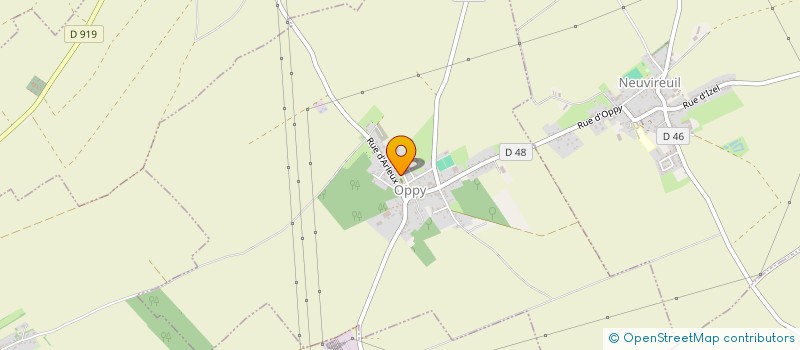 localisation de l'entreprise ASS FONCIERE DE REMEMBREMENT  OPPY