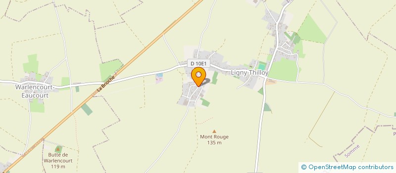 localisation de l'entreprise ASS FONCIERE DE REMEMBREMENT  ROCQUIGNY