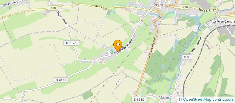 localisation de l'entreprise ASS FONCIERE DE REMEMBREMENT  HESTRUS