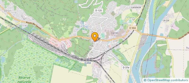 localisation de l'entreprise ASS FONCIERE DE REMEMBREMENT DE CRESSIN à CRESSIN-ROCHEFORT