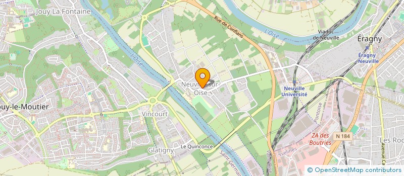 localisation de l'entreprise ASS FONCIERE DE REMEMBREMENT DE NEUVILLE  NEUVILLE-SUR-OISE