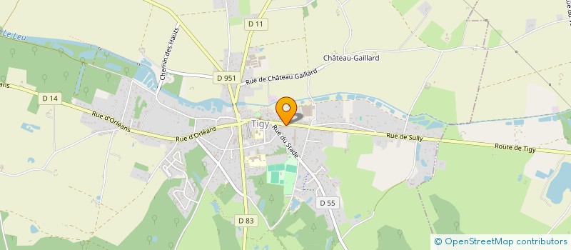 localisation de l'entreprise ASS FONCIERE DE REMEMBREMENT DE TIGY à TIGY