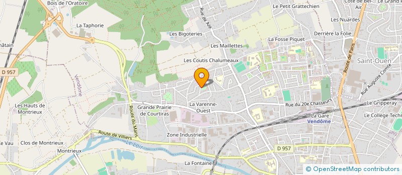 localisation de l'entreprise ASS FONCIERE DE REMEMBREMENT N1  VILLETRUN