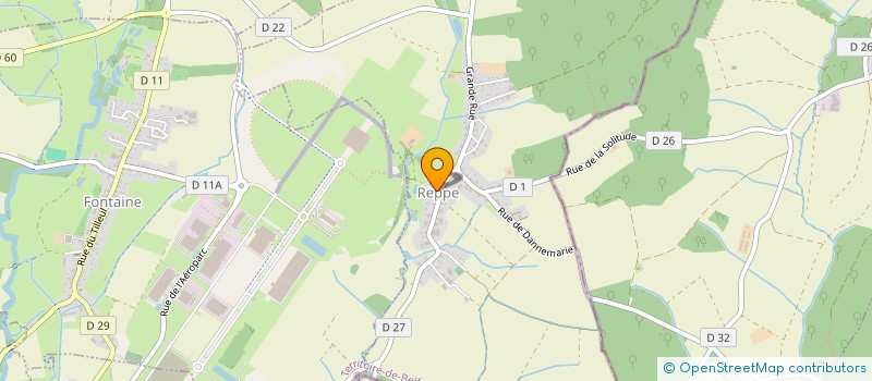 localisation de l'entreprise ASS FONCIERE DE REMMBREMENT DE REPPE à REPPE