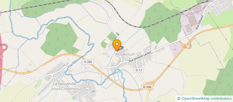 localisation de l'entreprise ASS FONCIERE DE ROUVRES LA CHETIVE  ROUVRES-LA-CHETIVE