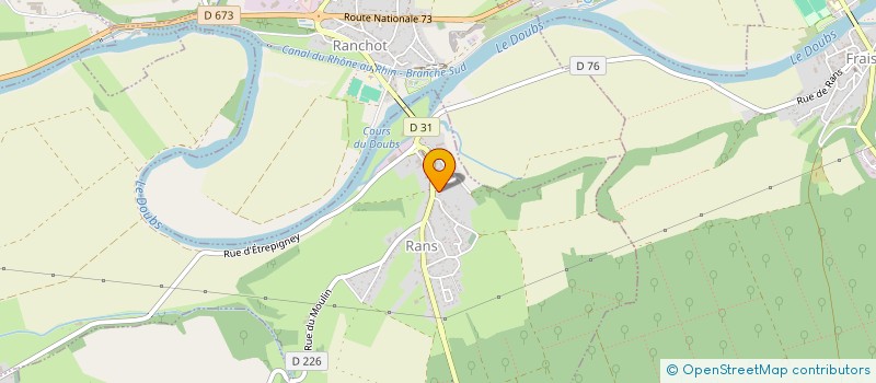 localisation de l'entreprise ASS FONCIERE DE SERRE LES MOULIERES  SERRE-LES-MOULIERES