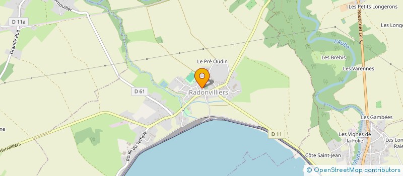 localisation de l'entreprise ASS FONCIERE DE VALLENTIGNY-HAMPIGNY...  VALLENTIGNY