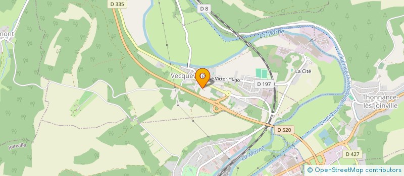 localisation de l'entreprise ASS FONCIERE DE VAUX SUR SAINT URBAIN à VAUX-SUR-SAINT-URBAIN