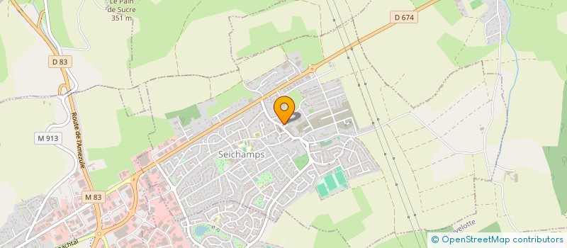 localisation de l'entreprise ASS FONCIERE DE VELAINE SOUS AMANCE  VELAINE-SOUS-AMANCE