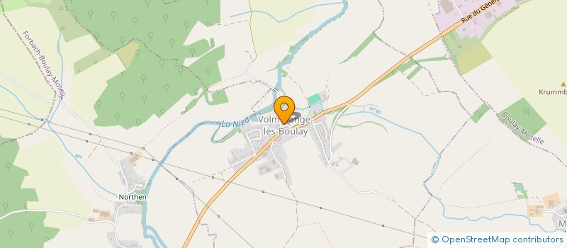 localisation de l'entreprise ASS FONCIERE DE VOLMERANGE LES BOULAY  VOLMERANGE-LES-BOULAY