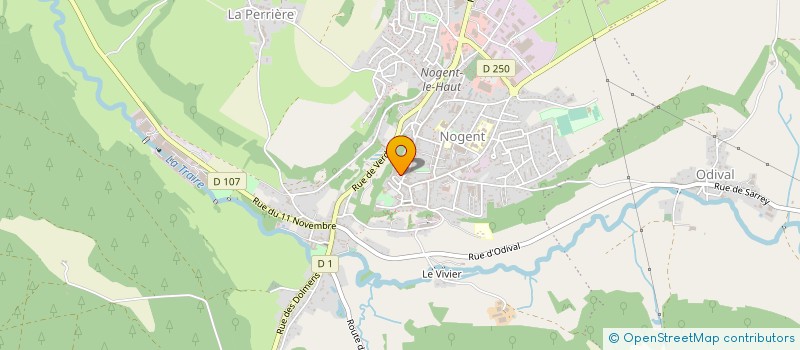 localisation de l'entreprise ASS FONCIERE DONNEMARIE-ESSEY LES EAUX à NOGENT