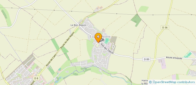 localisation de l'entreprise ASS FONCIERE GRAINVILLE ODON  GRAINVILLE-SUR-ODON