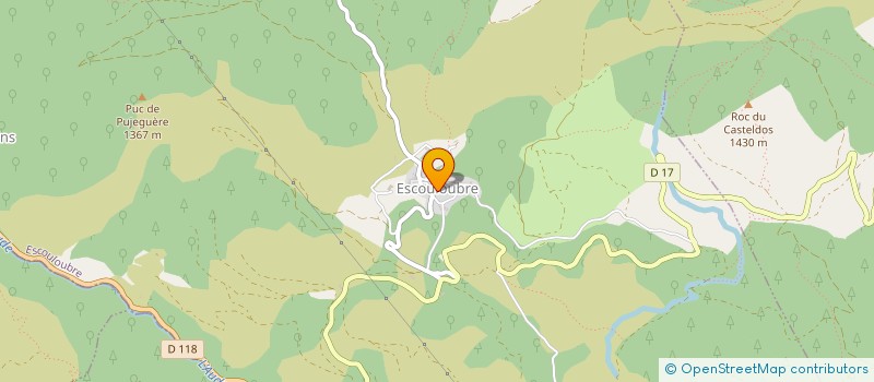 localisation de l'entreprise ASS FONCIERE PASTORALE AUTORISEE  FONTANES-DE-SAULT