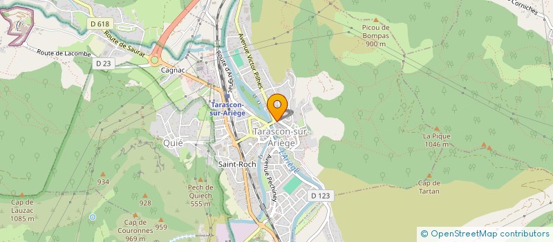 localisation de l'entreprise ASS FONCIERE PASTORALE MERCUS AMPLAING à MERCUS-GARRABET