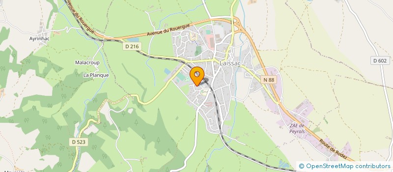 localisation de l'entreprise ASS FONCIERE REMEM GAILLAC D AVEYRON à GAILLAC D'AVEYRON