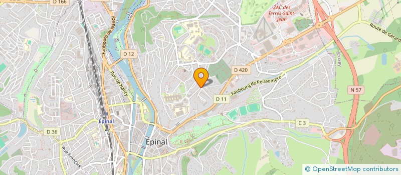 localisation de l'entreprise ASS FONCIERE REMEMB DE VAUDEVILLE  VAUDEVILLE