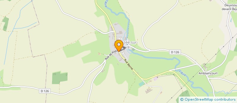 localisation de l'entreprise ASS FONCIERE REMEMB DEUXNOUDS SERAUCOURT à BEAUSITE