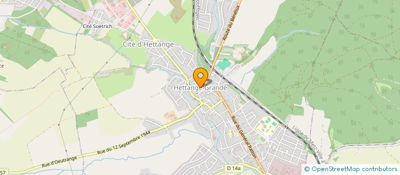 localisation de l'entreprise ASS FONCIERE REMEMBEMBREMENT à HETTANGE-GRANDE