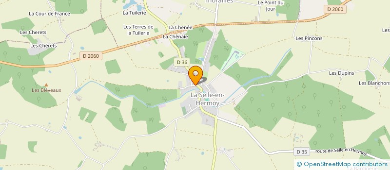 localisation de l'entreprise ASS FONCIERE REMEMBREMENT  CHEVRY-SOUS-LE-BIGNON