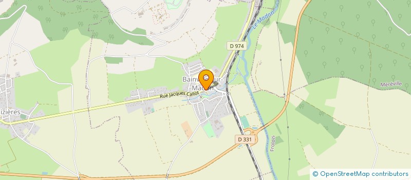 localisation de l'entreprise ASS FONCIERE REMEMBREMENT  BAINVILLE-SUR-MADON