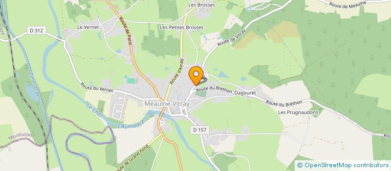 localisation de l'entreprise ASS FONCIERE REMEMBREMENT AINAY CHATEAU à AINAY-LE-CHATEAU