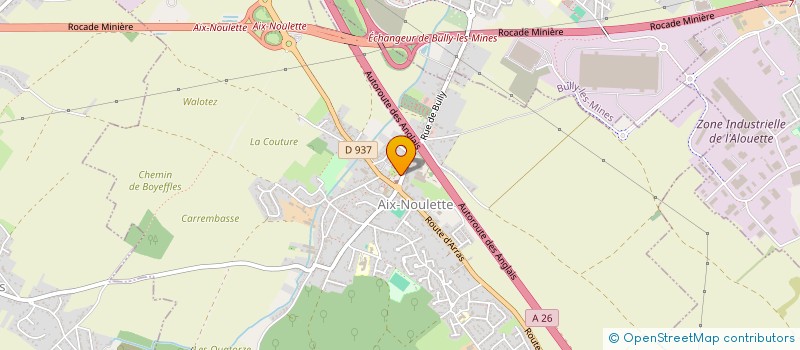 localisation de l'entreprise ASS FONCIERE REMEMBREMENT AIX NOULETTE à AIX-NOULETTE