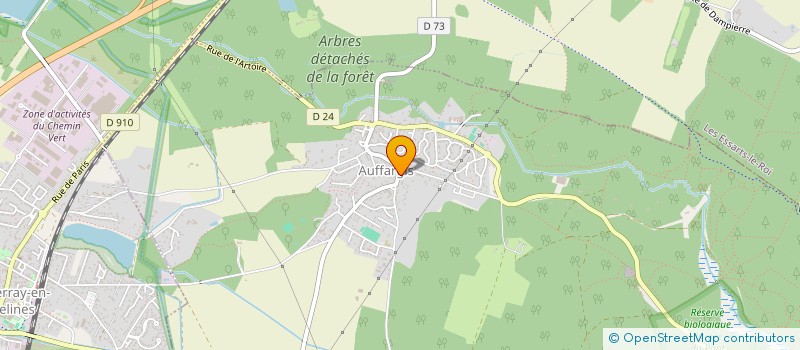 localisation de l'entreprise ASS FONCIERE REMEMBREMENT AUFFARGIS à LE PERRAY-EN-YVELINES