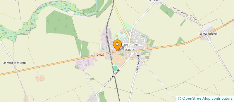 localisation de l'entreprise ASS FONCIERE REMEMBREMENT BEAUCE ORGERES à ORGERES-EN-BEAUCE
