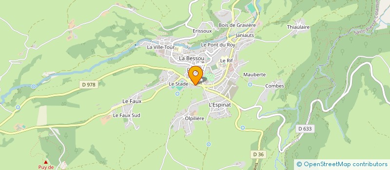 localisation de l'entreprise ASS FONCIERE REMEMBREMENT BESSE ET SAINT à BESSE-ET-SAINT-ANASTAISE