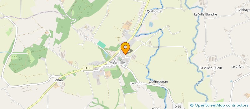 localisation de l'entreprise ASS FONCIERE REMEMBREMENT D 'ALLINEUC à ALLINEUC
