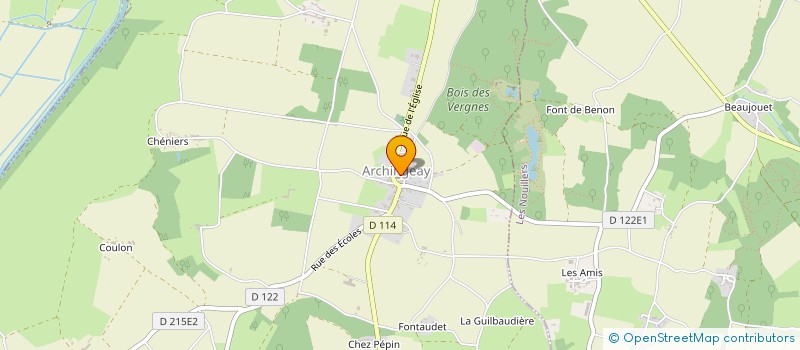 localisation de l'entreprise ASS FONCIERE REMEMBREMENT D'ARCHINGEAY  ARCHINGEAY