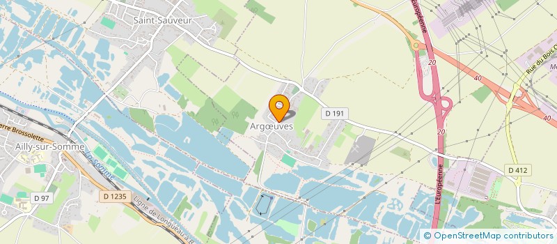 localisation de l'entreprise ASS FONCIERE REMEMBREMENT D'ARGOEUVES  ARGUVES