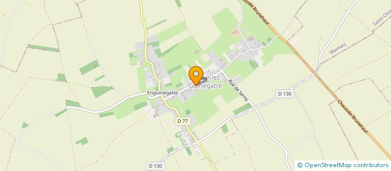 localisation de l'entreprise ASS FONCIERE REMEMBREMENT D'ENGUINEGATTE  ENQUIN-LEZ-GUINEGATTE