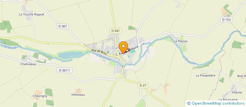 localisation de l'entreprise ASS FONCIERE REMEMBREMENT DANGEAU à DANGEAU