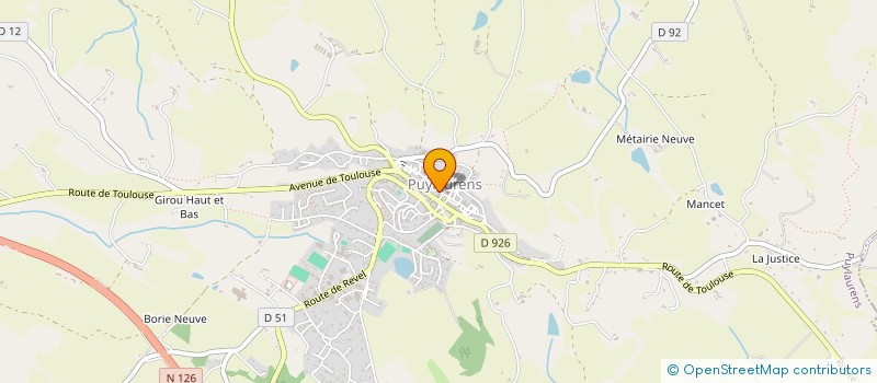 localisation de l'entreprise ASS FONCIERE REMEMBREMENT DE BLAN  BLAN