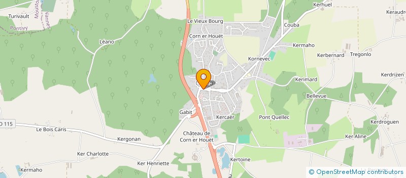 localisation de l'entreprise ASS FONCIERE REMEMBREMENT DE COLPO à COLPO