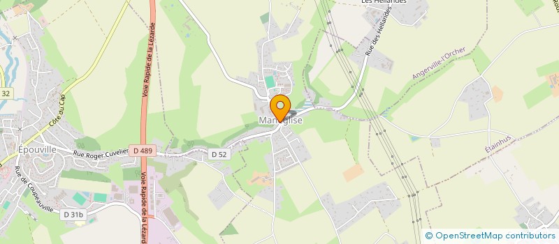 localisation de l'entreprise ASS FONCIERE REMEMBREMENT DE MANEGLISE  MANEGLISE