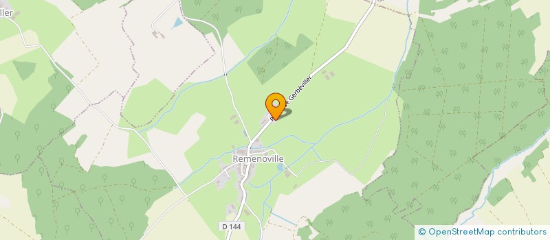 localisation de l'entreprise ASS FONCIERE REMEMBREMENT DE MORIVILLER  MORIVILLER