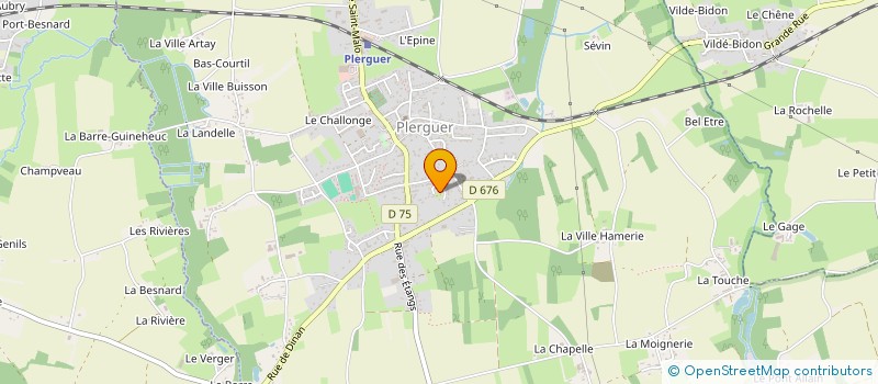 localisation de l'entreprise ASS FONCIERE REMEMBREMENT DE PLERGUER à PLERGUER