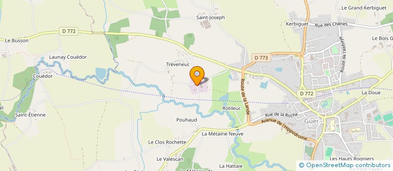 localisation de l'entreprise ASS FONCIERE REMEMBREMENT DE PORCARO à PORCARO