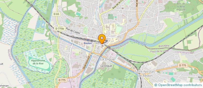 localisation de l'entreprise ASS FONCIERE REMEMBREMENT DE REDON à REDON