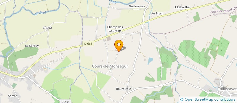 localisation de l'entreprise ASS FONCIERE REMEMBREMENT DE ROQUEBRUNE à ROQUEBRUNE