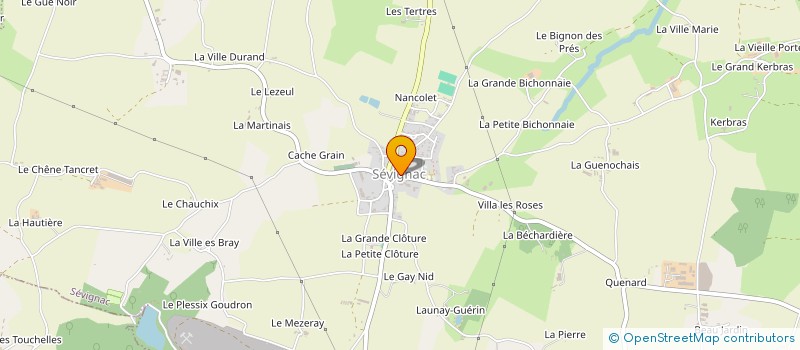 localisation de l'entreprise ASS FONCIERE REMEMBREMENT DE SEVIGNAC à SEVIGNAC