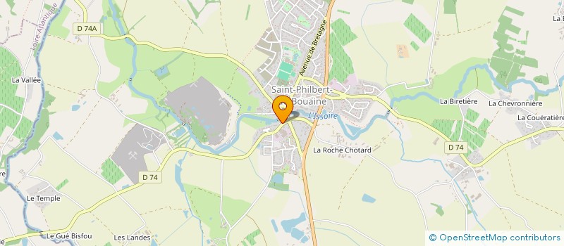 localisation de l'entreprise ASS FONCIERE REMEMBREMENT DE ST PHILBERT  SAINT-PHILBERT-DE-BOUAINE