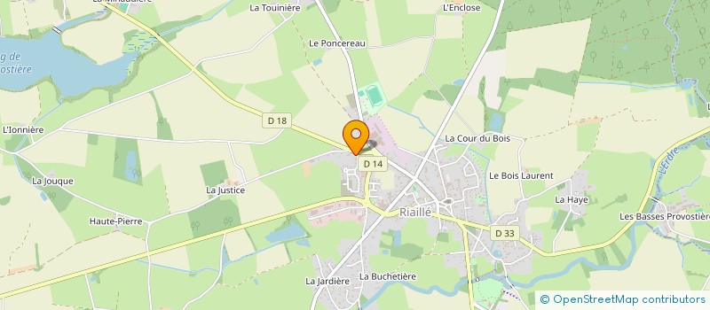 localisation de l'entreprise ASS FONCIERE REMEMBREMENT DE TEILLE à TEILLE
