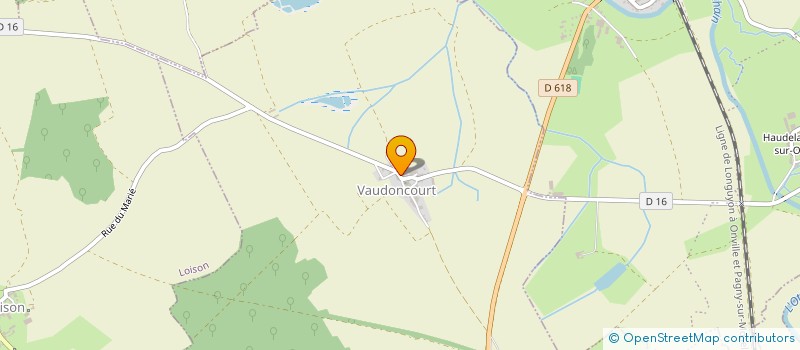 localisation de l'entreprise ASS FONCIERE REMEMBREMENT DE VAUDONCOURT à VAUDONCOURT