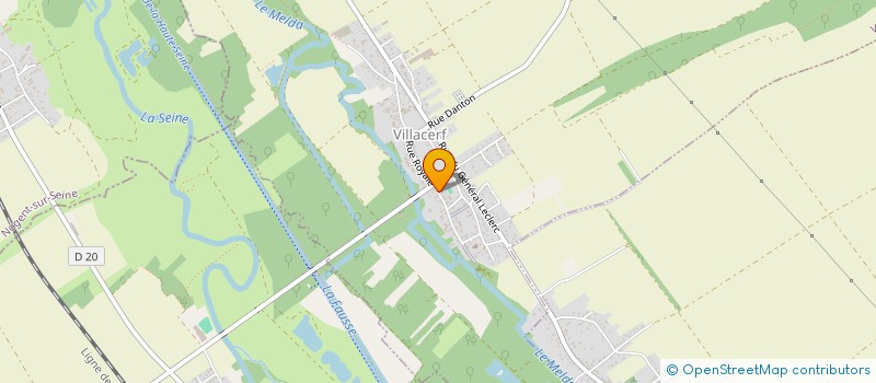 localisation de l'entreprise ASS FONCIERE  REMEMBREMENT DE VILLACERF  VILLACERF