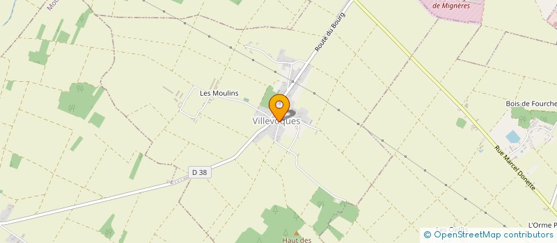 localisation de l'entreprise ASS FONCIERE REMEMBREMENT DE VILLEVOQUES à VILLEVOQUES