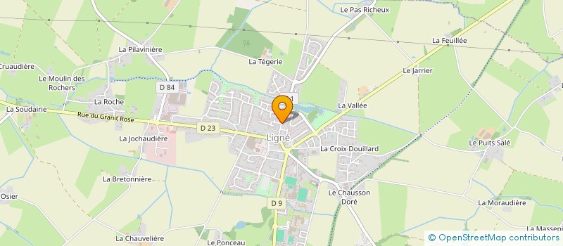localisation de l'entreprise ASS FONCIERE REMEMBREMENT DU CELLIER à LE CELLIER